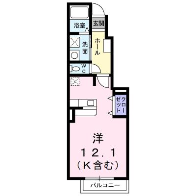 ヒラソル住山Ⅱ 102【管理NO：1-013865202-01020】 ★家具家電は申し込み後に搬入しますの物件画像