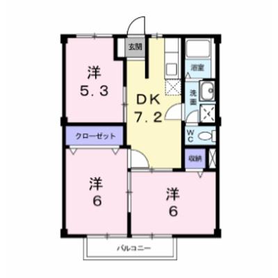 オーシャンビュー岸岡 1-B【管理NO：1-003712901-01020】 ★家具家電は申し込み後に搬入しますの物件画像