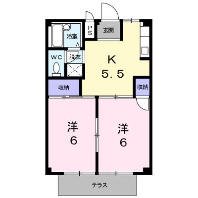 シティハイツ香洋 1-A【管理NO：1-001054201-01010】 ★家具家電は申し込み後に搬入します 2026年08月中旬入居可能の物件画像