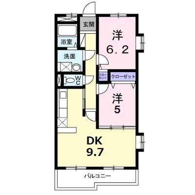クレセールヴァンブ 201【管理NO：1-099100601-02010】 ★家具家電は申し込み後に搬入します 2026年08月中旬入居可能の物件画像