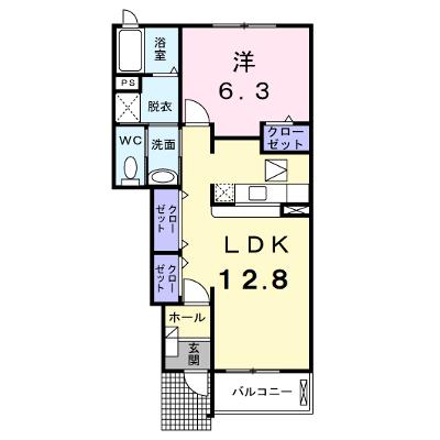 メゾン　アイリスＢ 101【管理NO：1-015795902-01010】 ★家具家電は申し込み後に搬入しますの物件画像