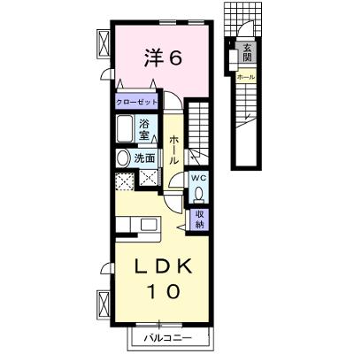 パラッツォ 203【管理NO：1-014232801-02030】 ★家具家電は申し込み後に搬入しますの物件画像