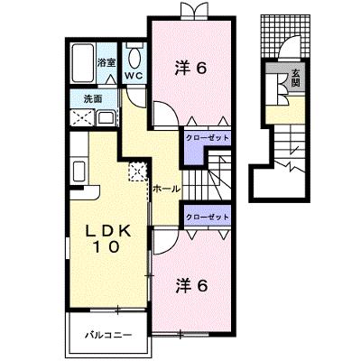 シュープリーム　Ａ棟 205【管理NO：1-012669801-02040】 ★家具家電は申し込み後に搬入しますの物件画像