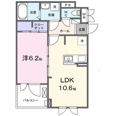 フルール彦根 301【管理NO：1-027998901-03010】 ★家具家電は申し込み後に搬入しますの物件画像
