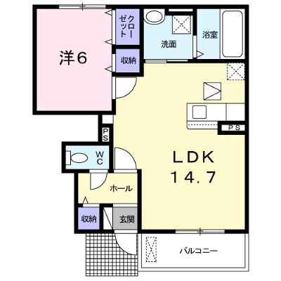 ベル・フェリシア 103【管理NO：1-024800101-01030】 ★家具家電は申し込み後に搬入します 2026年07月中旬入居可能の物件画像