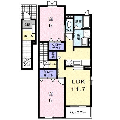 フォレストパーク・四番館 201【管理NO：1-013711402-02010】 ★家具家電は申し込み後に搬入しますの物件画像