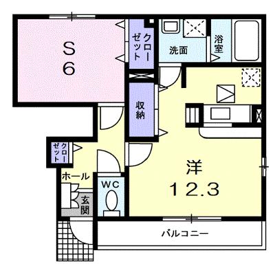 ポラリス 102【管理NO：1-013281501-01020】 ★家具家電は申し込み後に搬入しますの物件画像