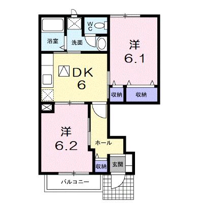 カルフール 101【管理NO：1-010541701-01010】 ★家具家電は申し込み後に搬入しますの物件画像