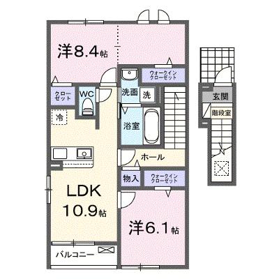 セレスティアⅡ 203【管理NO：1-028261102-02030】 ★家具家電は申し込み後に搬入します 2026年08月下旬入居可能の物件画像