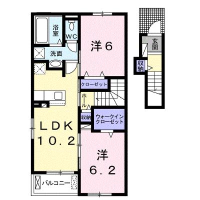 セレッソⅣ 203【管理NO：1-026246001-02030】 2026年08月下旬入居可能の物件画像
