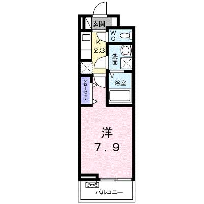 パーチェ 202【管理NO：1-025708501-02020】 ★家具家電は申し込み後に搬入しますの物件画像
