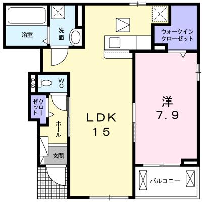 ＲｉｒｉａⅦ　Ⅷ 103【管理NO：1-024746002-01030】 ★家具家電は申し込み後に搬入します 2026年07月中旬入居可能の物件画像