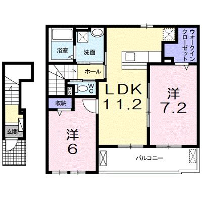 エヴァーグリーン彦根 203【管理NO：1-022266801-02030】 ★家具家電は申し込み後に搬入します 2026年08月上旬入居可能の物件画像