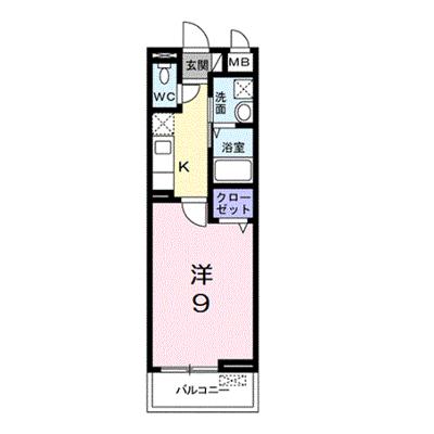 アミティハイツⅠ 203【管理NO：1-021871201-02030】 ★家具家電は申し込み後に搬入しますの物件画像