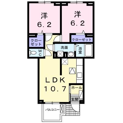 ラビットレジデンス 104【管理NO：1-017397801-01040】 ★家具家電は申し込み後に搬入します 2026年07月上旬入居可能の物件画像