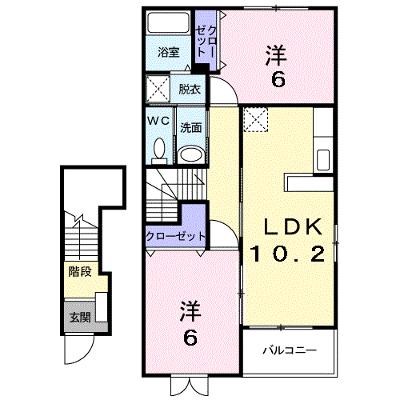 セレーノ　カーサ 203【管理NO：1-015198101-02030】 ★家具家電は申し込み後に搬入しますの物件画像