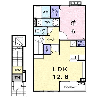 Ｓ．Ｃ．Ｃ．ＨーＫ 204【管理NO：1-014808901-02040】 ★家具家電は申し込み後に搬入しますの物件画像