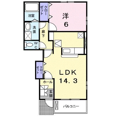 トゥー・ル・モンド 104【管理NO：1-014549901-01040】 ★家具家電は申し込み後に搬入しますの物件画像
