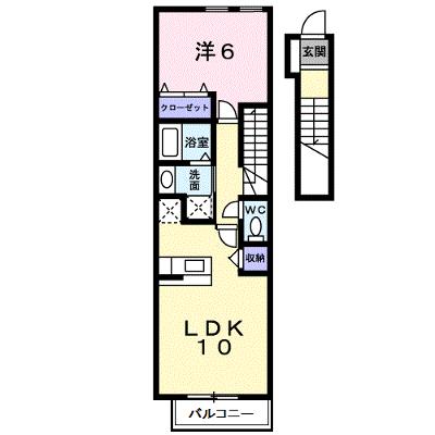 パインビレッジ１０６ 203【管理NO：1-013626201-02030】の物件画像