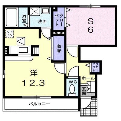 ポラリス 101【管理NO：1-013281501-01010】 ★家具家電は申し込み後に搬入しますの物件画像