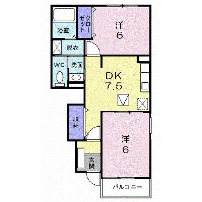 ヴィラ・ノースポール 102【管理NO：1-013021001-01020】 ★家具家電は申し込み後に搬入しますの物件画像