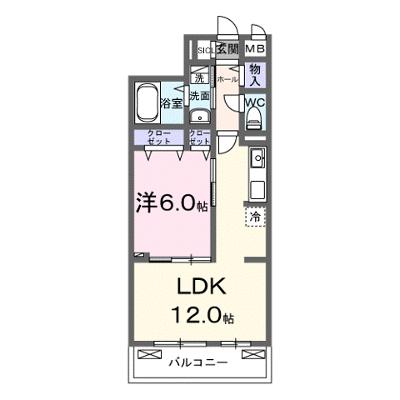 ノルド　フィウーメ 203【管理NO：1-027212201-02030】 ★家具家電は申し込み後に搬入しますの物件画像