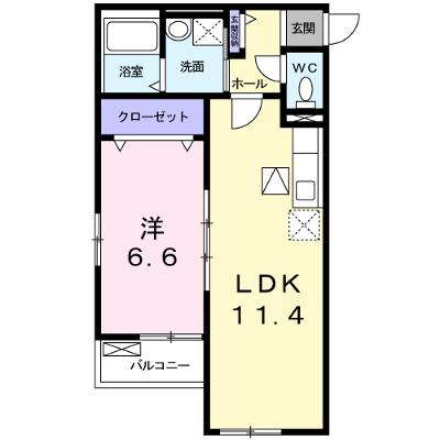 サン・リブ 103【管理NO：1-018937101-01030】 ★家具家電は申し込み後に搬入します★の物件画像