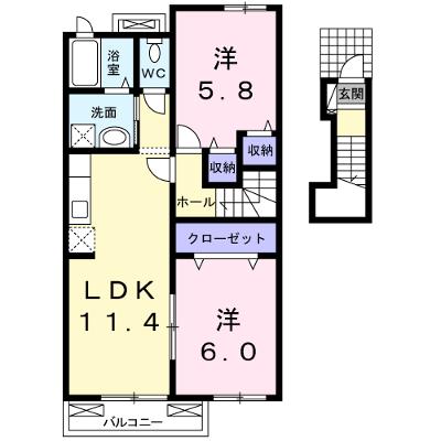 ベル　アンジュ 202【管理NO：1-017697901-02020】 ★家具家電は申し込み後に搬入します 2026年07月中旬入居可能の物件画像