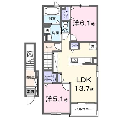 ステラ守山 204【管理NO：1-028474501-02040】 ★家具家電は申し込み後に搬入します★ ★2026年09月下旬入居可能★の物件画像