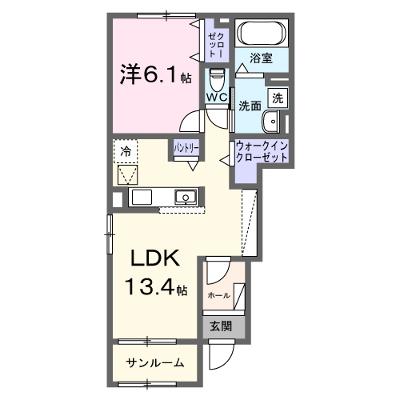 ステラ守山 101【管理NO：1-028474501-01010】 ★家具家電は申し込み後に搬入します★ ★2026年09月下旬入居可能★の物件画像