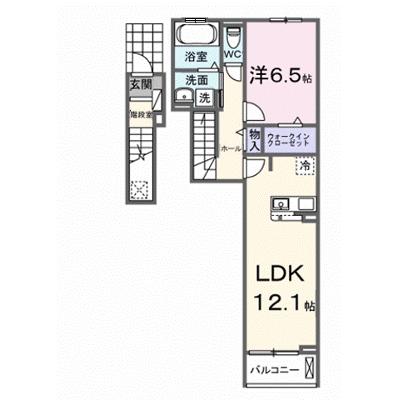 アンシャンテ 204【管理NO：1-028474401-02040】 ★家具家電は申し込み後に搬入します★ ★2026年10月上旬入居可能★の物件画像