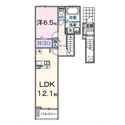 アンシャンテ 203【管理NO：1-028474401-02030】 ★家具家電は申し込み後に搬入します★の物件画像