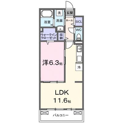 フルール近江 303【管理NO：1-028380501-03030】 ★家具家電は申し込み後に搬入します 2026年08月下旬入居可能の物件画像