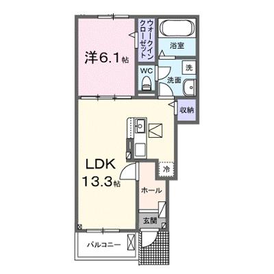 ベラーノ　Ⅱ 102【管理NO：1-028236002-01020】 ★家具家電は申し込み後に搬入しますの物件画像