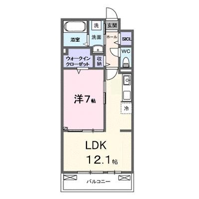 ＳＹＳ大将軍 203【管理NO：1-028119201-02030】 ★家具家電は申し込み後に搬入します★の物件画像