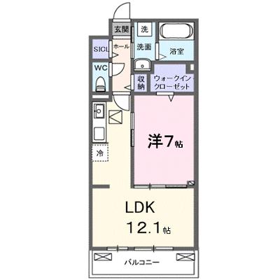 ＳＹＳ大将軍 104【管理NO：1-028119201-01040】 ★家具家電は申し込み後に搬入します★の物件画像