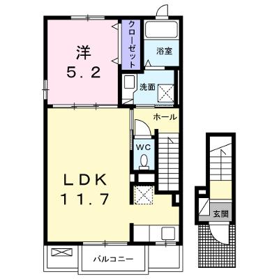 ロジュマン　ミユキⅡ 201【管理NO：1-022424402-02010】 2026年09月中旬入居可能の物件画像