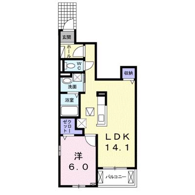 アースフィールド　ハチマン 107【管理NO：1-021971001-01070】 ★家具家電は申し込み後に搬入します 2026年09月中旬入居可能の物件画像