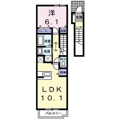 コータ・コート　Ｆ 204【管理NO：1-016447501-02040】 ★家具家電は申し込み後に搬入しますの物件画像