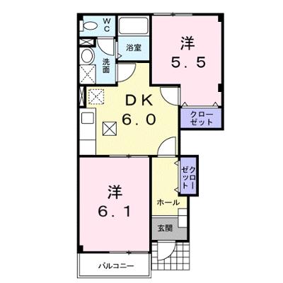 Ｒｏｓｅ　Ｈｉｌｌ 102【管理NO：1-011666901-01020】 2026年07月上旬入居可能の物件画像