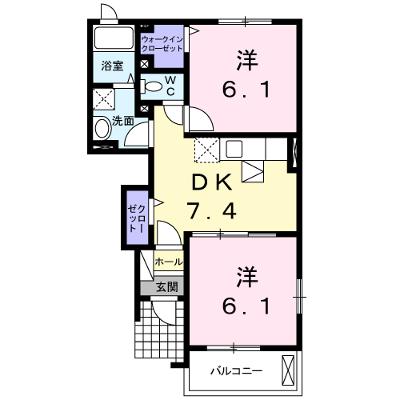 メゾン・城ノ下Ｂ 104【管理NO：1-016995402-01040】 ★家具家電は申し込み後に搬入しますの物件画像