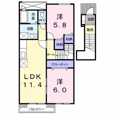 アボンデーレＢ 203【管理NO：1-014995802-02030】 ★家具家電は申し込み後に搬入します 2026年07月下旬入居可能の物件画像