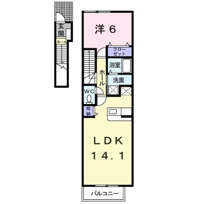 シエル・ケイエム 202【管理NO：1-014483601-02020】 ★家具家電は申し込み後に搬入します 2026年07月中旬入居可能の物件画像