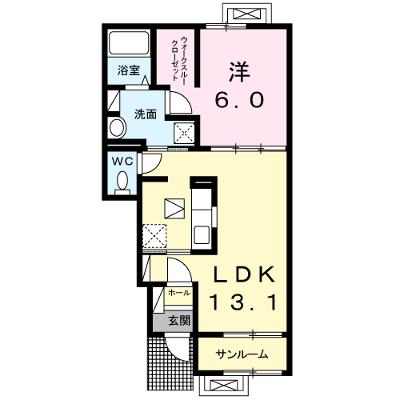 コンフォールⅡ 103【管理NO：1-024803602-01030】 ★家具家電は申し込み後に搬入します 2026年07月中旬入居可能の物件画像