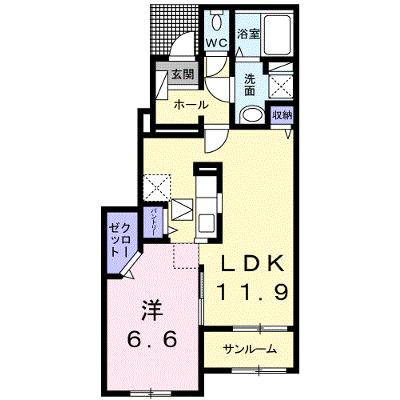 ラ　ルーチェＢ 103【管理NO：1-023001402-01030】 2026年07月中旬入居可能の物件画像