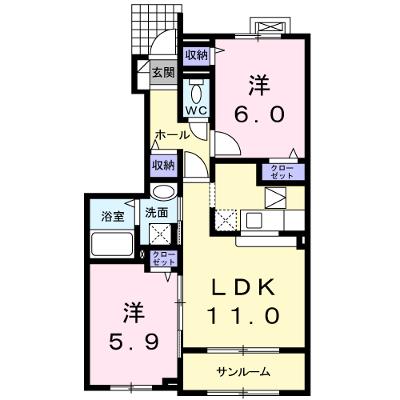 サニーハイツ・天神南棟 101【管理NO：1-015188502-01010】の物件画像