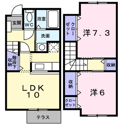 フレイムＢ 101【管理NO：1-012038902-01010】 ★家具家電は申し込み後に搬入しますの物件画像