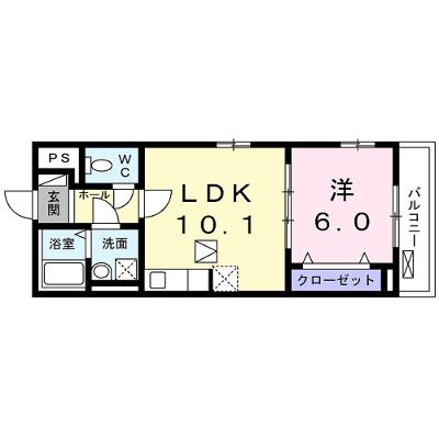 めぞん北山Ⅱ 101【管理NO：1-024870501-01010】の物件画像