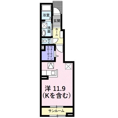 フリーデ千代川 106【管理NO：1-018125401-01060】 2026年07月中旬入居可能の物件画像
