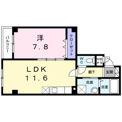 アルドーレ寺之内 201【管理NO：1-014694901-02010】 2026年07月下旬入居可能の物件画像